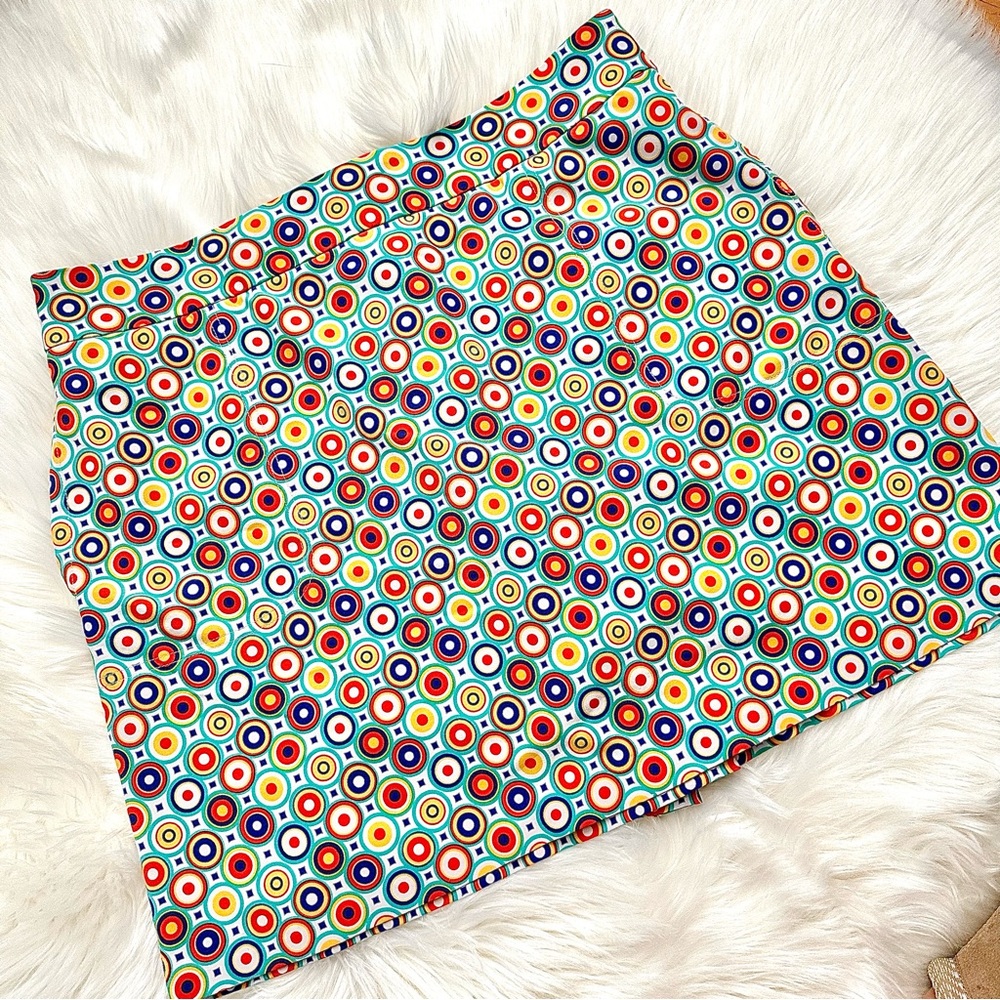 Peter Millar Geometric Circle Retro Pattern Golf … - image 1